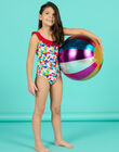 Maillot de bain blanc enfant fille NYAMER1 / 22SI01L7MAI000
