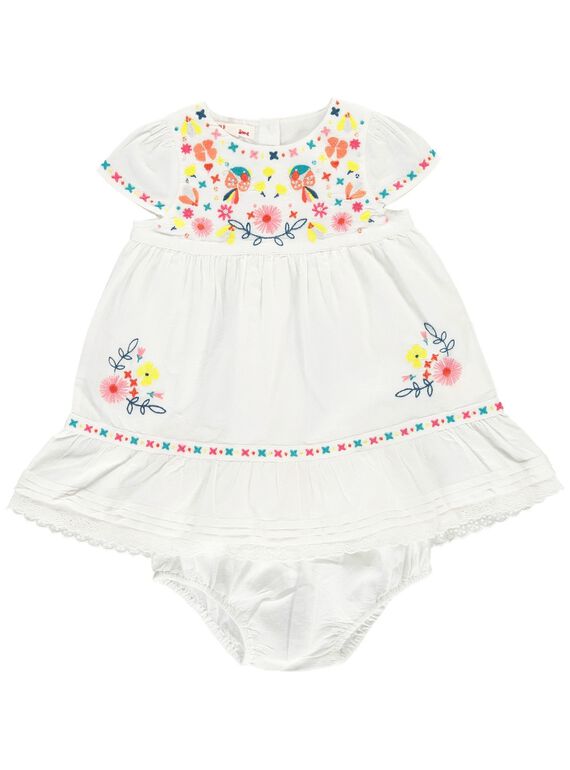 Robe bébé fille CIFRIROB4 / 18SG09H3ROB000