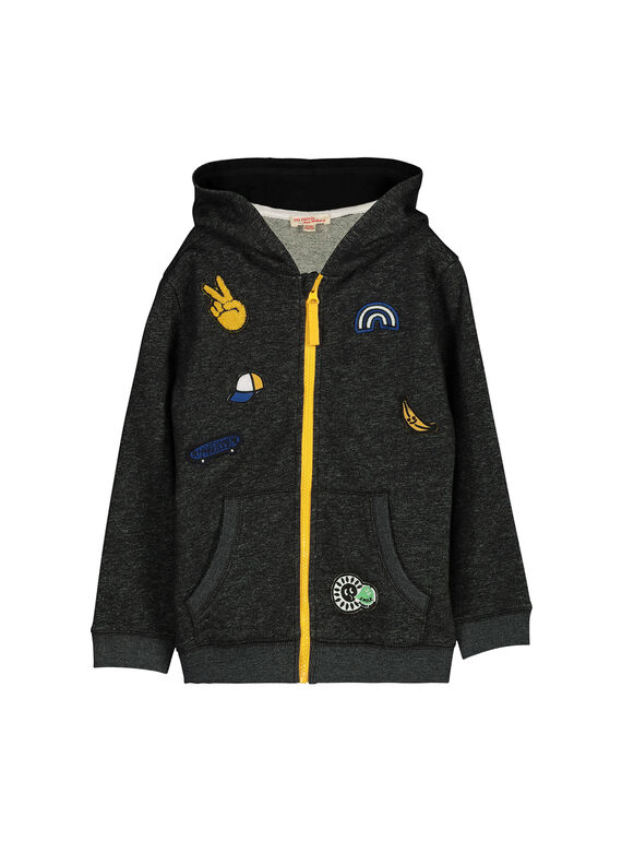 Gilet à capuche garçon FOLIGIL / 19S90221GIL090