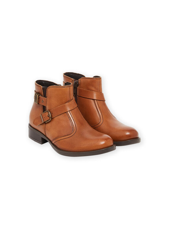 Boots city en cuir PABOOTBRIDE / 22XK3573D48804