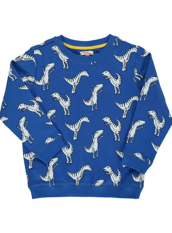 Sweat dinosaures garçon DOSWEAT3 / 18W90283SWEC209