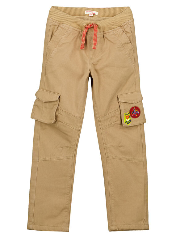 Pantalon cargo Doublé polaire Noisette GOVIOPAN2 / 19W902R2PANI804