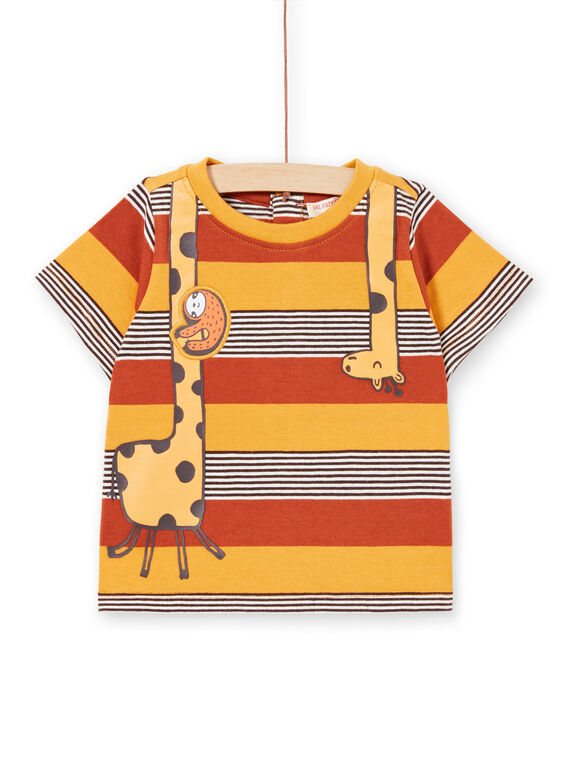Tee Shirt Manches Courtes Orange LUTERTI4 / 21SG10V2TMCF519