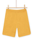 Bermuda jaune enfant garçon NOJOBER4 / 22S902C4BERB107