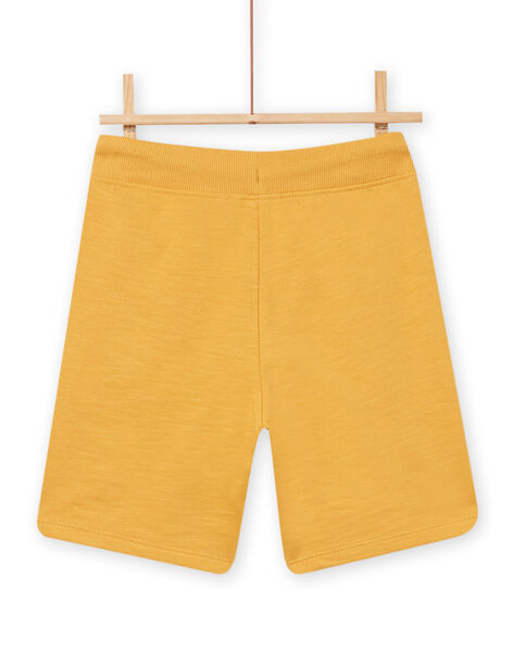 Bermuda jaune enfant garçon NOJOBER4 / 22S902C4BERB107
