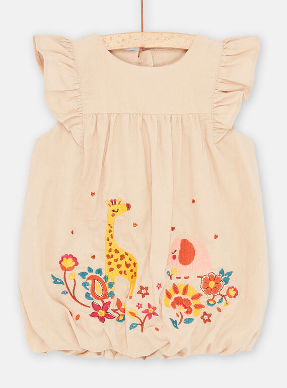 Robe sable à motif animaux SICOUROB2 / 23WG09L2ROB808