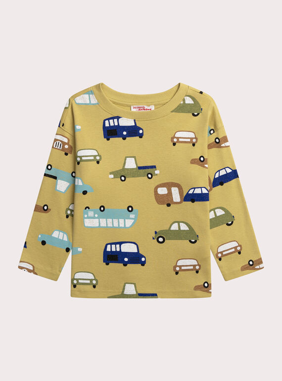 T-shirt imrpimé voiture XOCOTEE2 / 25W902O2TML104