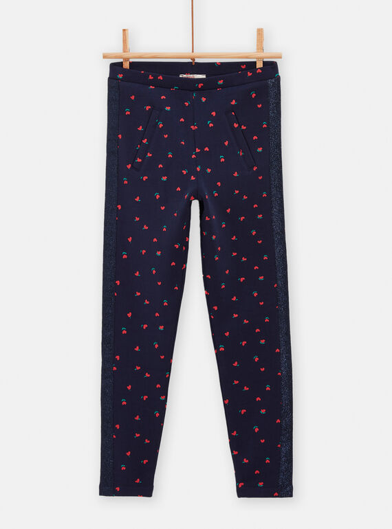 Pantalon Bleu nuit TAJOMOL2 / 24S901B3PANC205