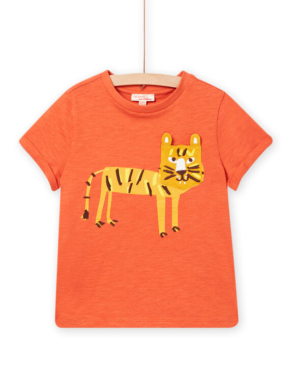 Tee Shirt Manches Courtes Orange NOFLATI4 / 22S902R3TMC405