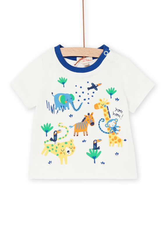 T-shirt multicolore à motif animaliers RUNAUTEE1 / 23SG10N1TMCA002