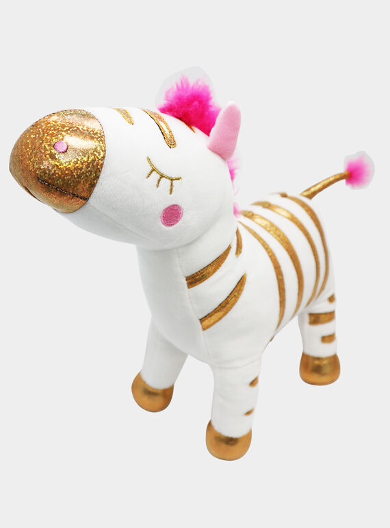 Peluche zèbre doré DPAPE0035 / 21R8GM35PE2099