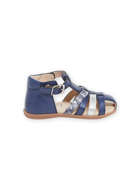 sandales bleu marine