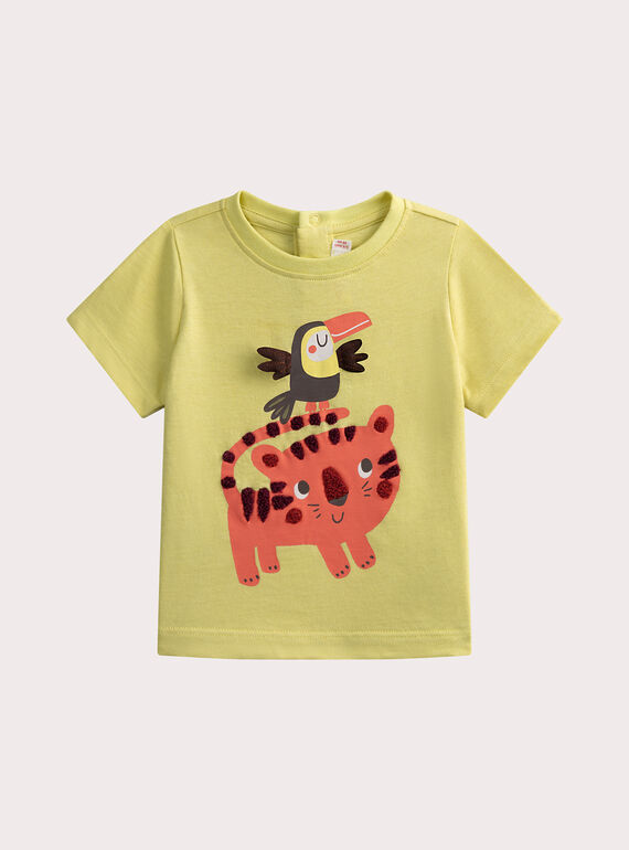 T-shirt Animaux pour bébé garçon WULITI3 / 25SG10T3TMC605