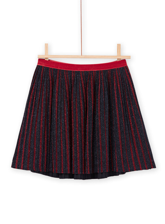 Jupe à rayures en lurex PAGOJUP2 / 22W901O2JUP070