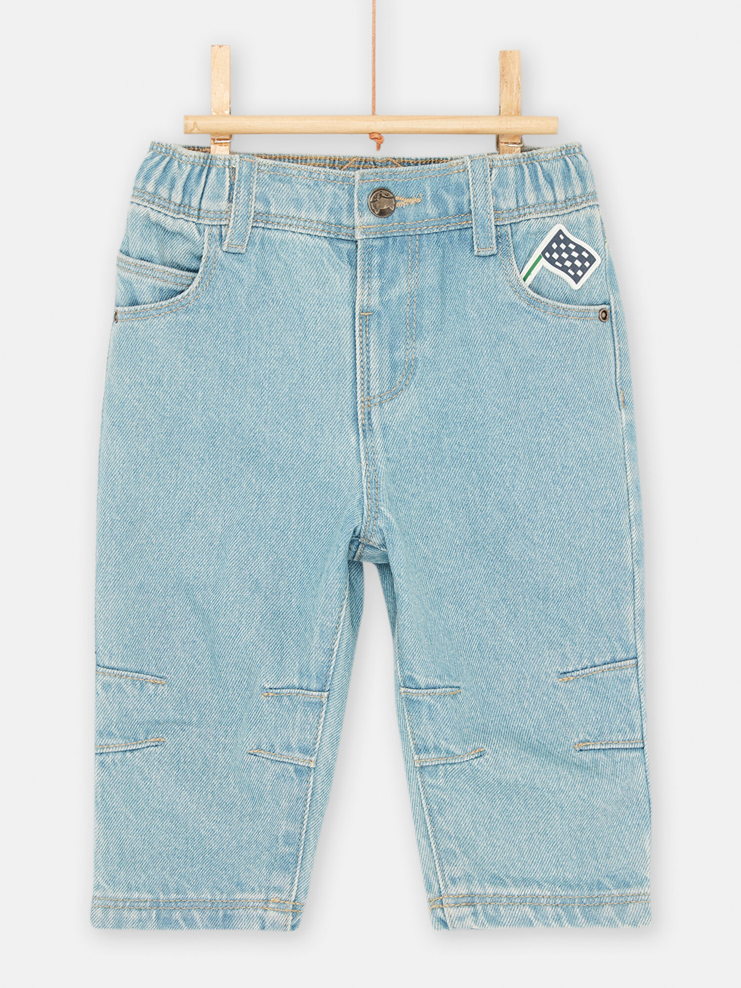 Short en best sale jean bebe garcon