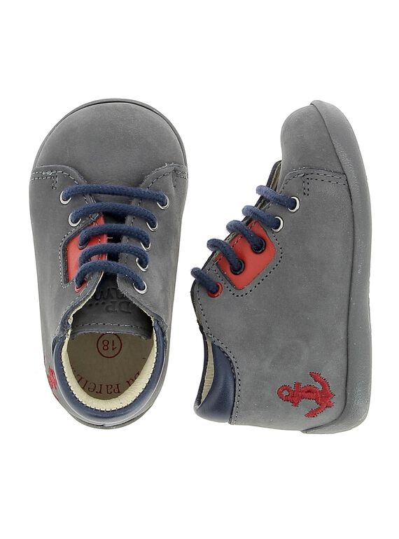 Bottillon en cuir bébé garçon CBGBOTSEA / 18SK38W4D0F940