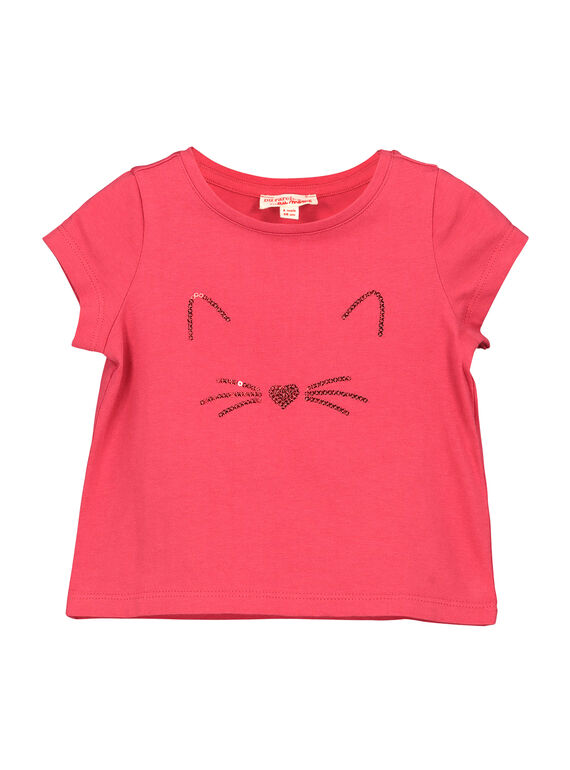 Tee-shirt fantaisie bébé fille FIJOTI2 / 19SG0932TMC308