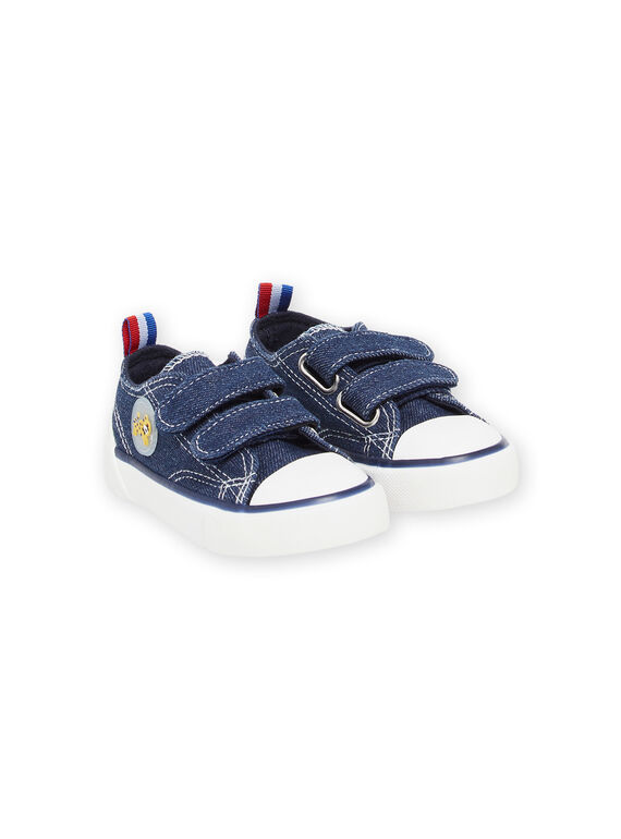 Baskets en toile denim avec patch tigre RUTOILTIGRE / 23KK3874D16P269