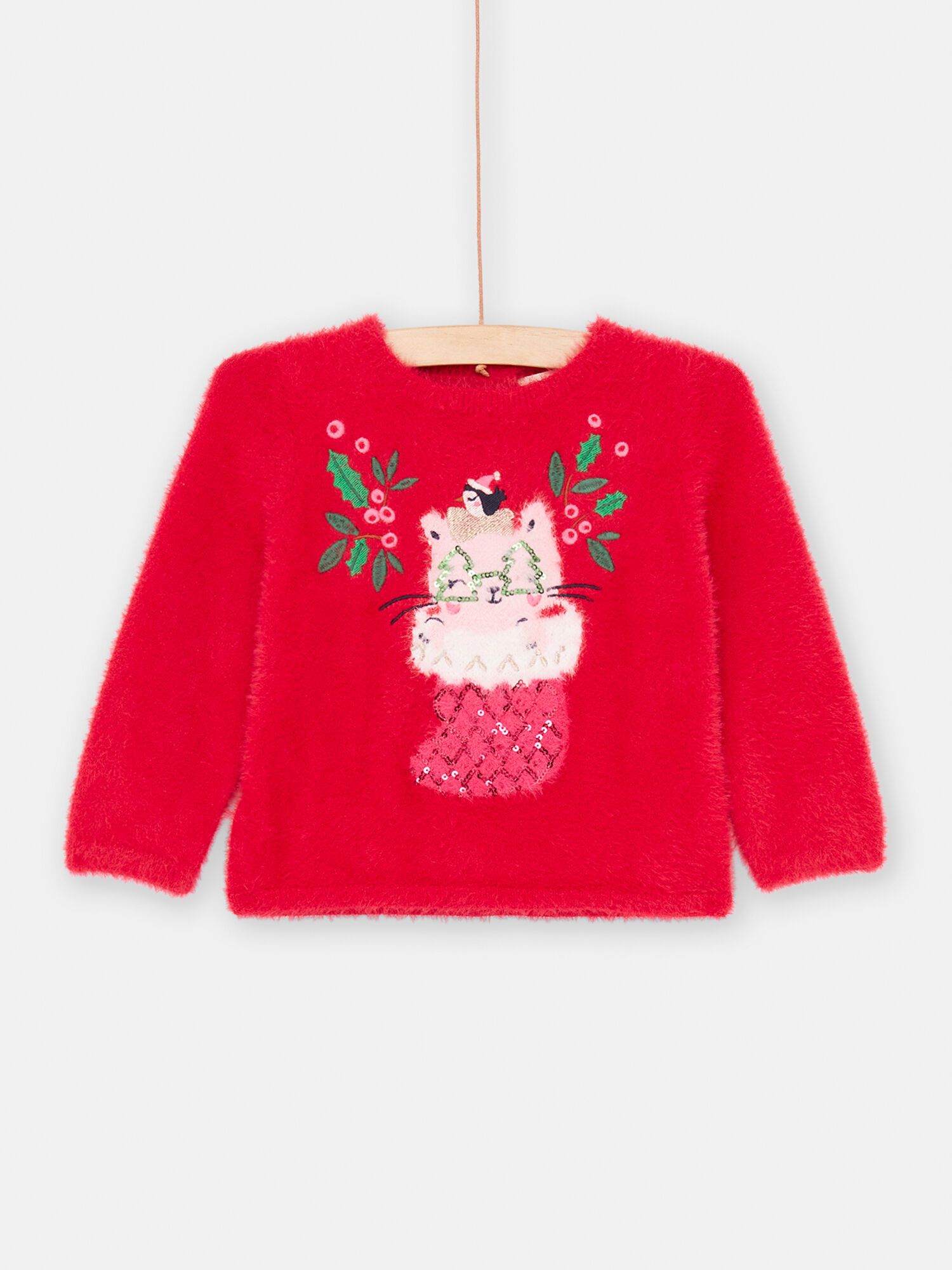 Pull tout top doux fille