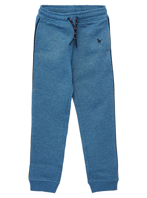Jogging garçon bleu chine JOJOJOB3 / 20S90253D2AC206