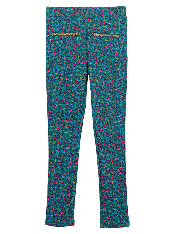 PANTALON IMPRIME DOUBLE FAUSSE FOURRURE  GATUPANT / 19W901Q1PAN714