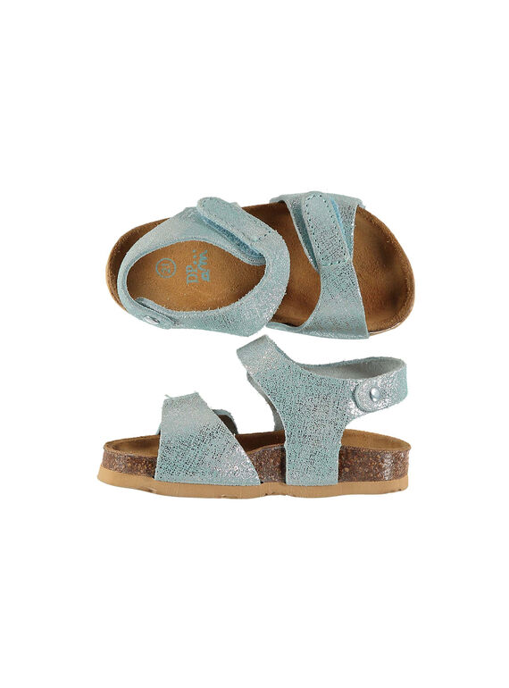 Sandale ville cuir bébé fille FBFNUICE / 19SK37D5D0E020
