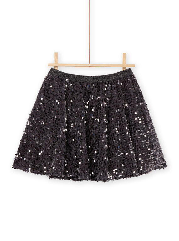 Jupe patineuse à sequins PAREJUP1 / 22W901T2JUPJ901