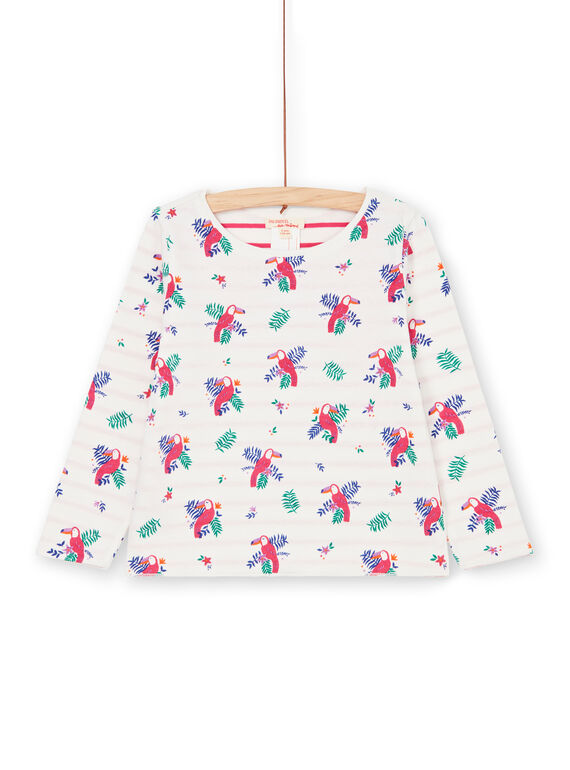 Tee Shirt Manches Longues Ecru LANAUTEE1 / 21S901P1TML001