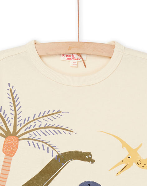 T-shirt à animation dinosaures en jelly print ROMAGTI4 / 23S902T2TMCA002