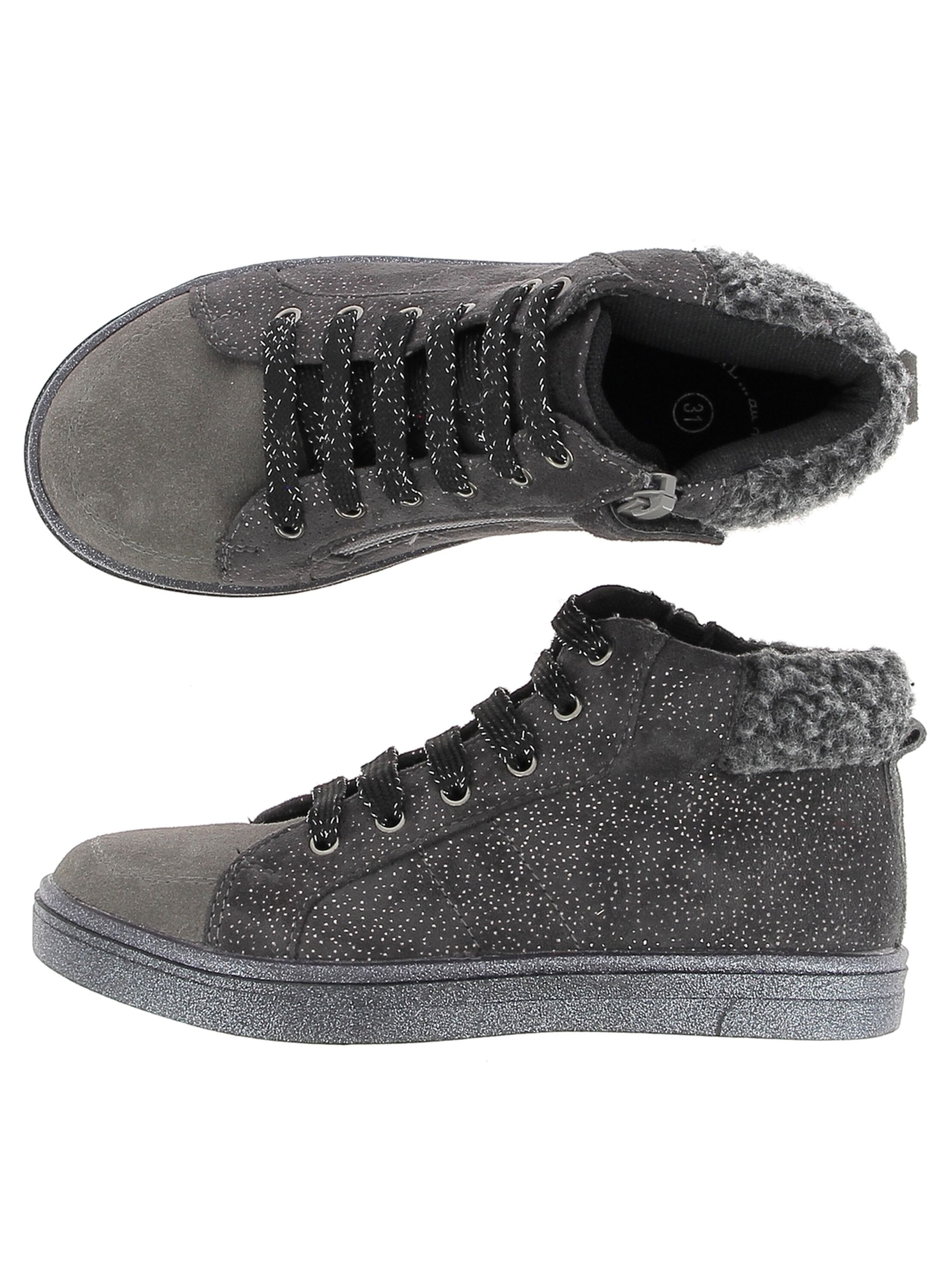 basket cuir fille