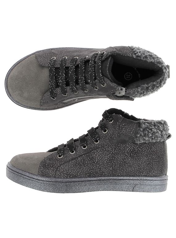 Basket de ville en cuir fille DFBASMID / 18WK35TCD3F940