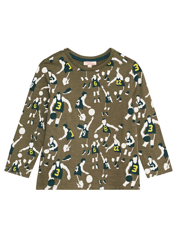 Tee shirt manches longues imprimé enfant garçon KOJOTEE6 / 20W90234D32604