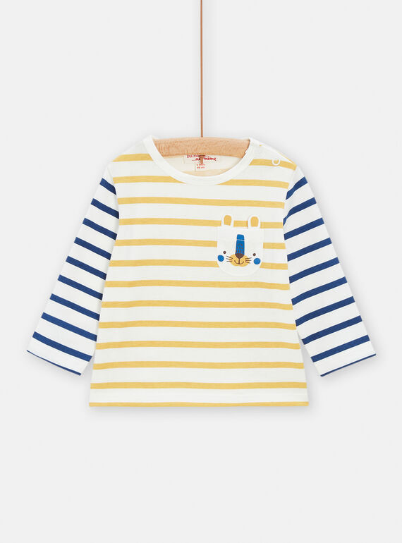 Tee Shirt Manches Longues Ecru TUJOTEE1 / 24SG10B4TML001