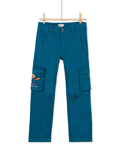 Pantalon Cargo Bleu Turquoise Enfant Garcon Catalogue Dpam Enfant Dpam