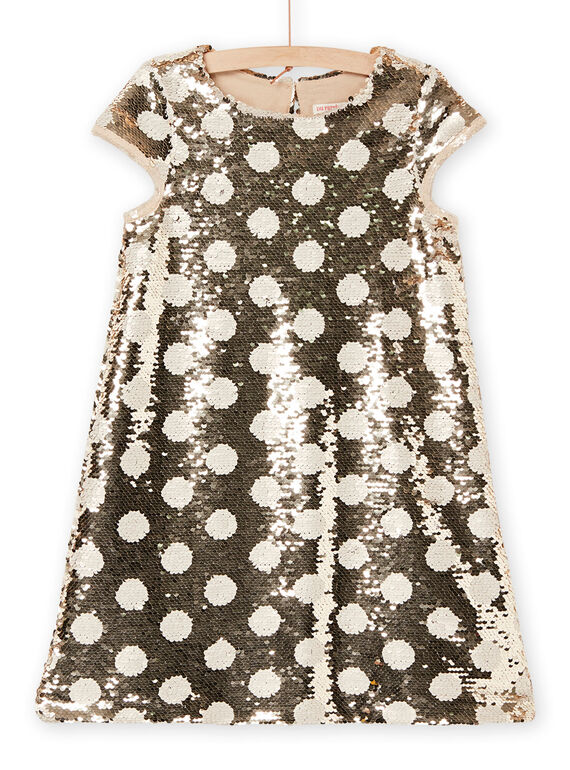 Robe à imprimé à pois en sequins RASOROB2 / 23S90121ROBK008