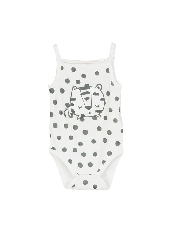 Body à bretelles bébé FOU2BOD5 / 19SF05J9BOD099