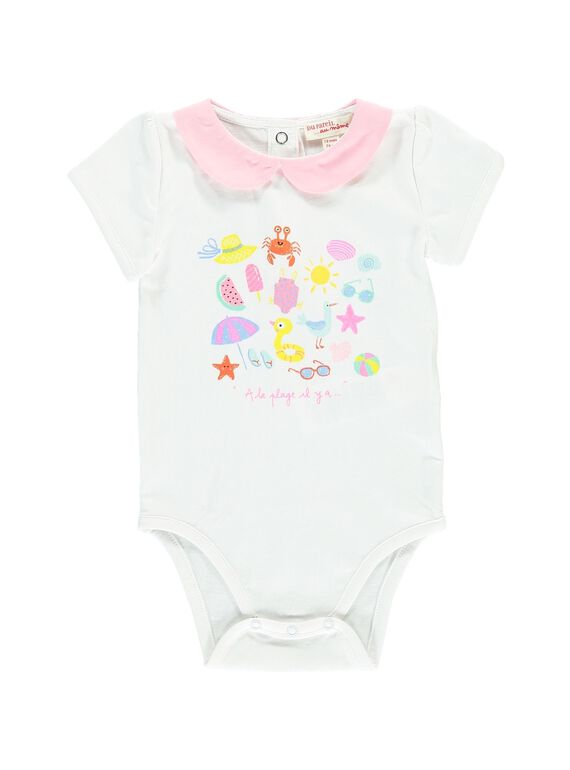 Body manches courtes fille CIMABOD / 18SG09U1BOD000