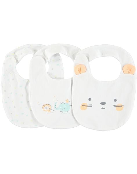 Lot De Bavoirs Bebe Mixtes Spring Days Naissance Dpam