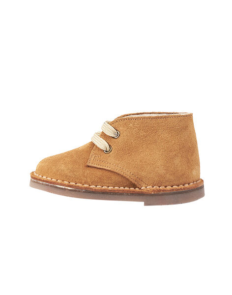 Desert Boots Croute De Cuir Beige Bebe Garcon Garcon Bebe Dpam