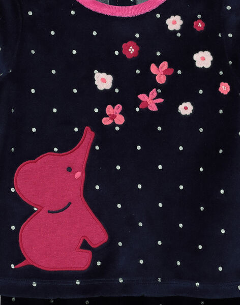Pyjama En Velours Bebe Fille Catalogue Dpam Bebe Dpam