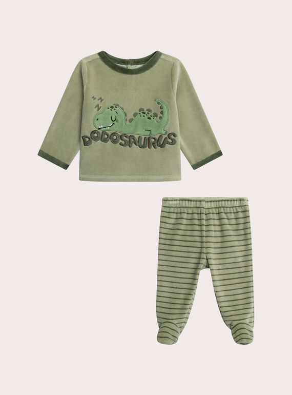 Pyjama dinosaure pour bébé garçon XEGAPYJDODO / 25WH14B1PYJ611