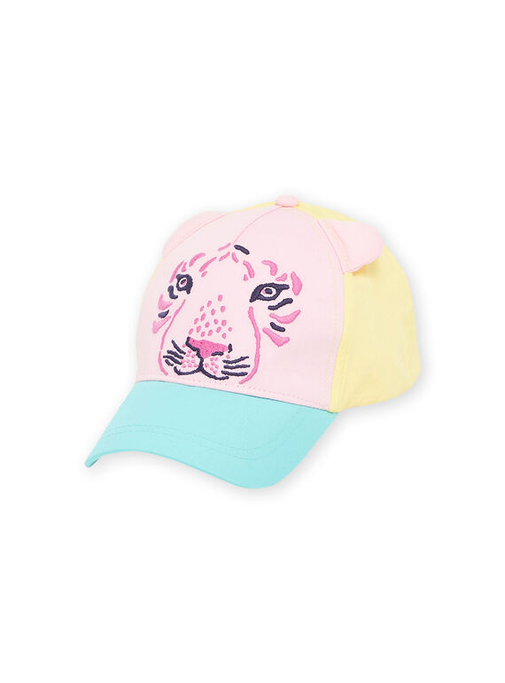 Casquette colorblock à motif tête de tigre RYACAP7 / 23SI01C5CHAD315