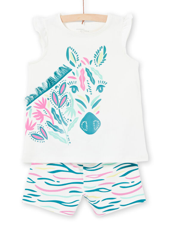 Pyjama Ecru LEFAPYJFLE / 21SH11C2PYJ001