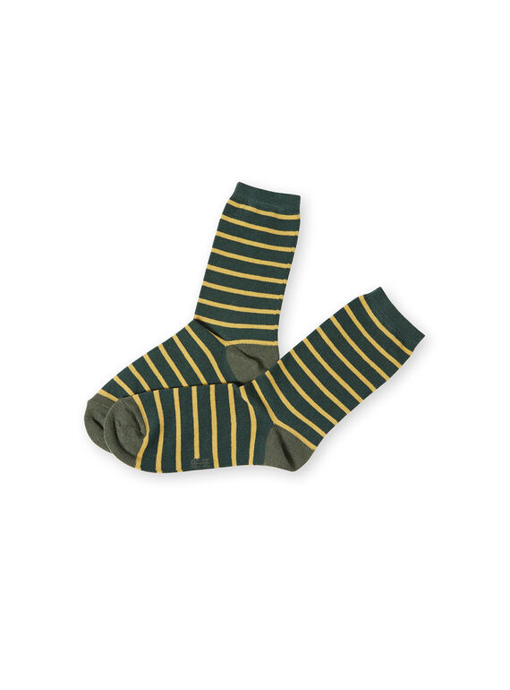 Paire de chaussettes enfant garçon KYOJOCHOR5 / 20WI0243SOQG618