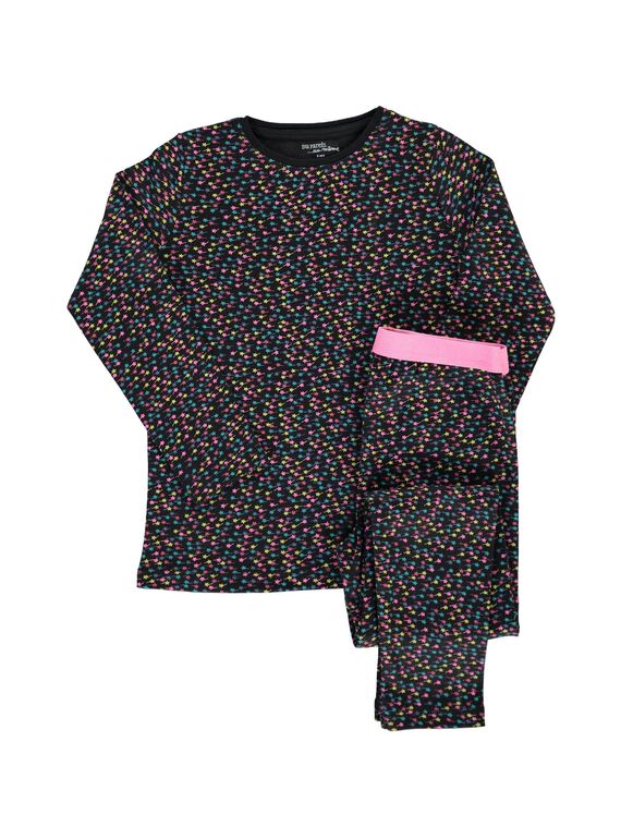 Pyjama en coton fille DEFAPYJETO / 18WH1146PYJ099
