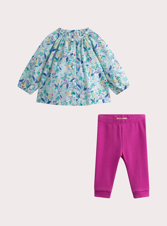 Ensemble fantaisie pour bébé fille WIBOENS / 25SG09R1ENSA001