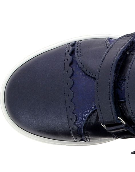 Tennis de ville en cuir fille CFTENFANT / 18SK35W3D3G070