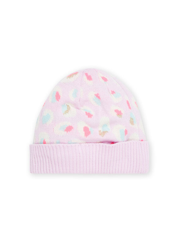 Bonnet à jacquard animal PYAREBON / 22WI01G5BON320