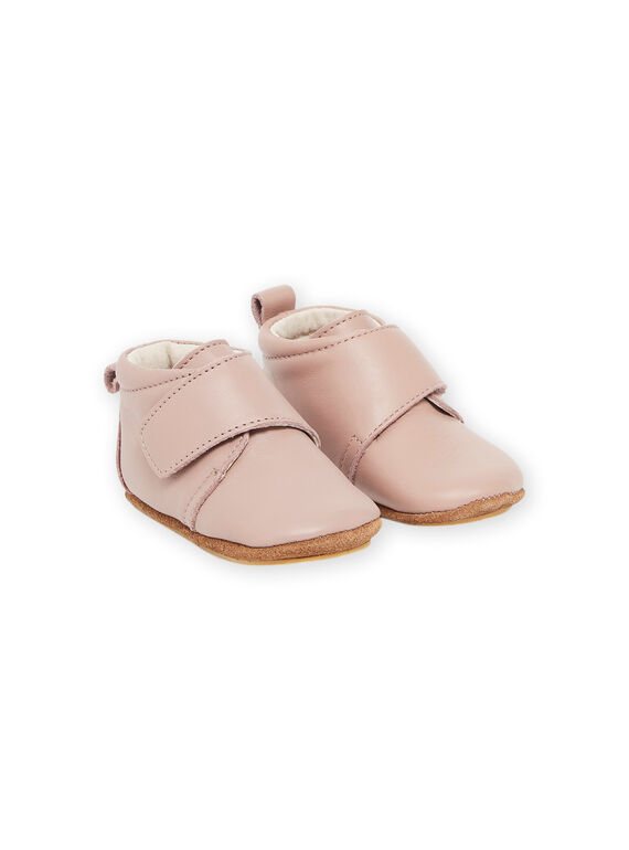Chaussons en cuir souple PICHOSVELC / 22XK3741D6P030
