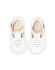 Salomés perforées blanches bébé garçon NUSALBASIB / 22KK3852D13000